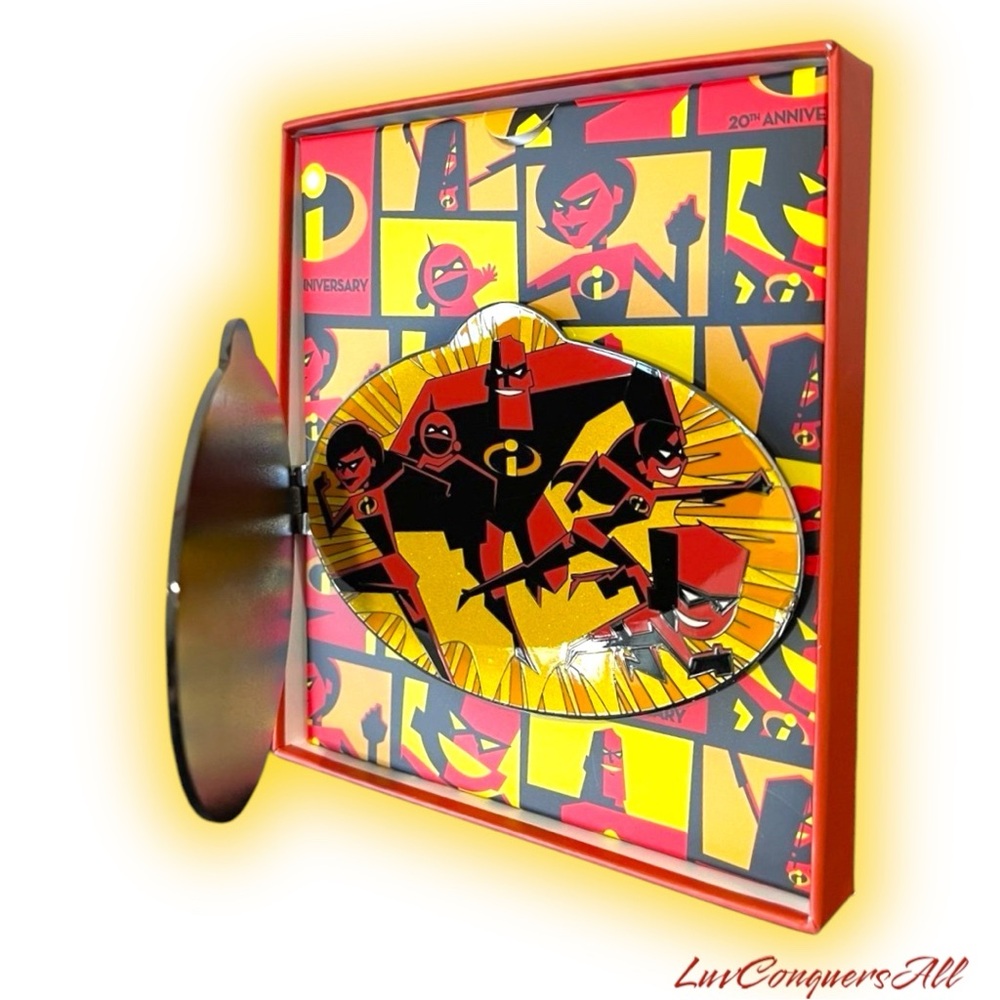 Loungefly Disney Pixar The Incredibles 20th Anniversary Limited Edition Enamel P